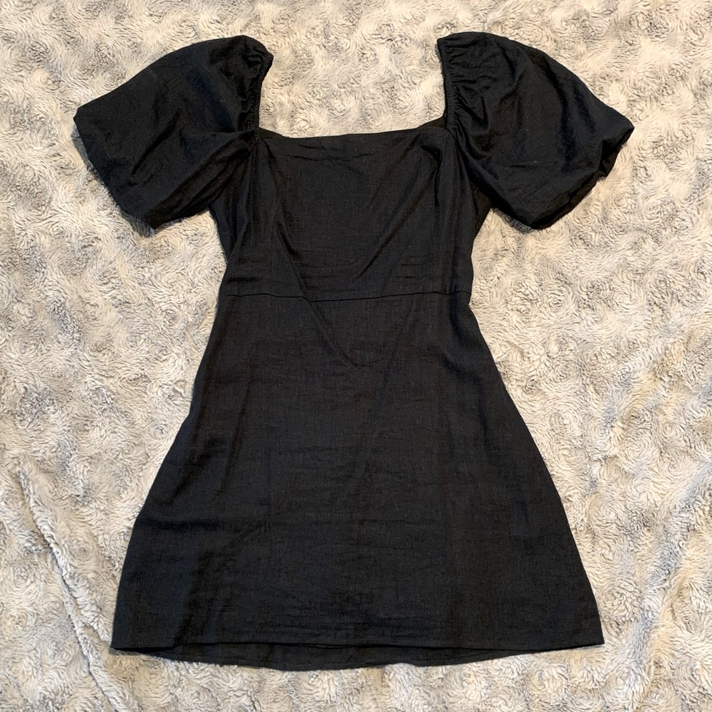 Abercrombie & Fitch Linen Blend Dress